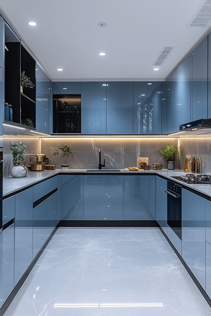 minimal modular kitchen design india